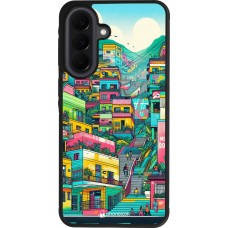 Coque Samsung Galaxy A37 - Silicone rigide noir Medellin Comuna 13 Art