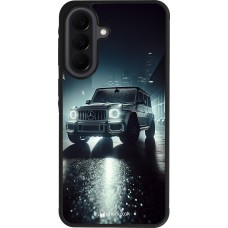 Samsung Galaxy A37 Case Hülle - Silikon schwarz Mercedes G AMG Nacht