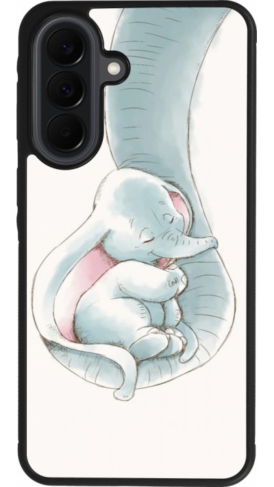 Coque Samsung Galaxy A37 - Silicone rigide noir Mom 1903