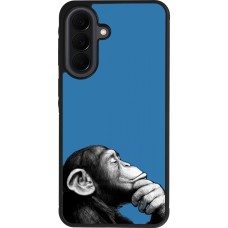 Coque Samsung Galaxy A37 - Silicone rigide noir Monkey Pop Art