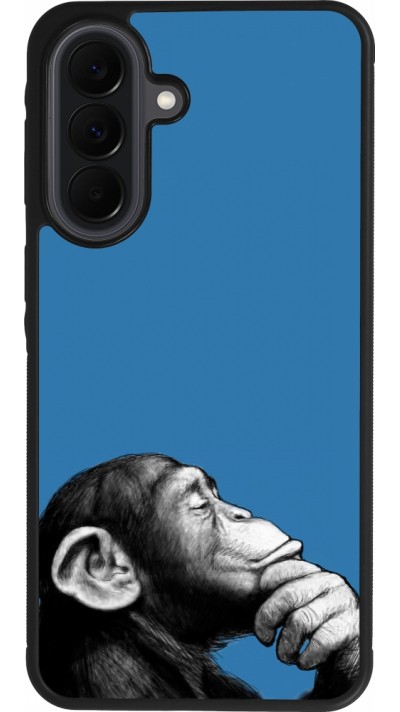 Coque Samsung Galaxy A37 - Silicone rigide noir Monkey Pop Art