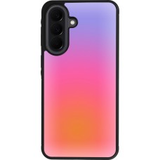 Samsung Galaxy A37 Case Hülle - Silikon schwarz Orange Pink Blue Gradient