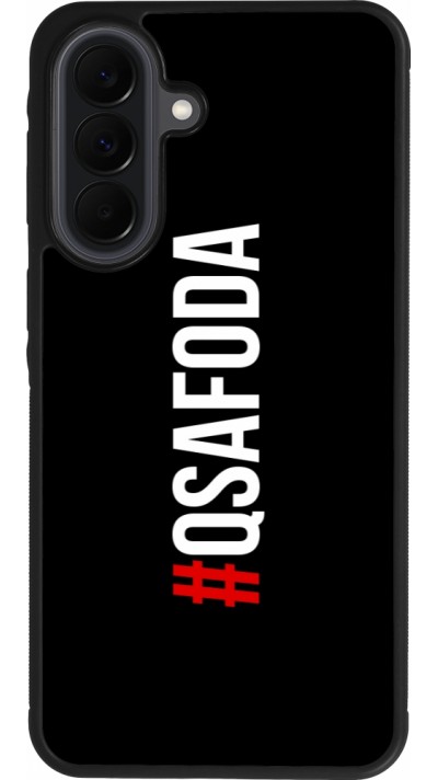 Coque Samsung Galaxy A37 - Silicone rigide noir Qsafoda 1