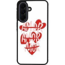 Coque Samsung Galaxy A37 - Silicone rigide noir Saint Valentines Day 26 Amor