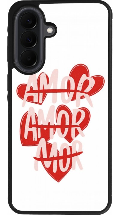 Coque Samsung Galaxy A37 - Silicone rigide noir Saint Valentines Day 26 Amor