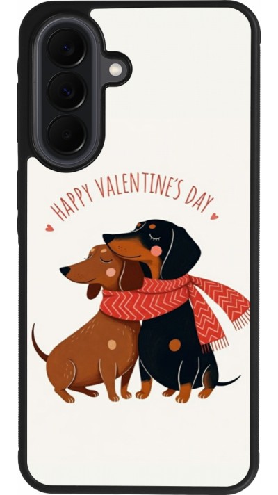 Coque Samsung Galaxy A37 - Silicone rigide noir Saint Valentines Day 26 Happy Valentine