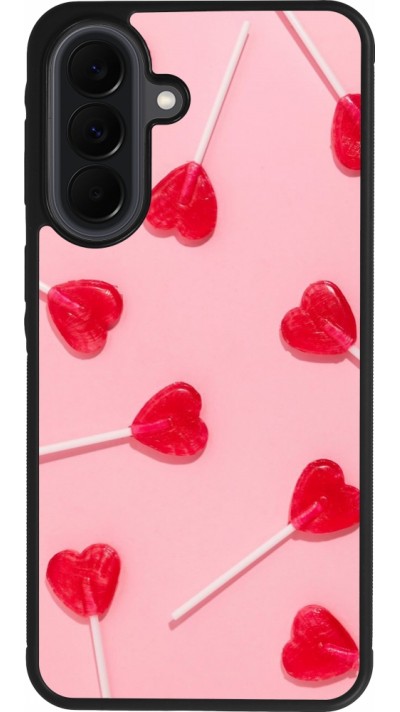 Coque Samsung Galaxy A37 - Silicone rigide noir Saint Valentines Day 26 Lollipop