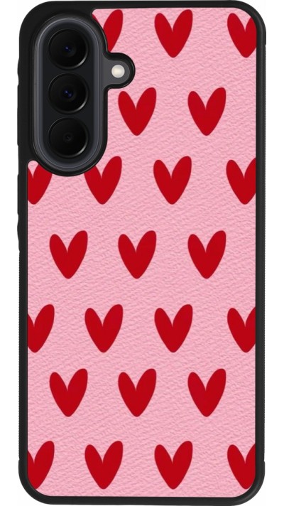 Coque Samsung Galaxy A37 - Silicone rigide noir Saint Valentines Day 26 Pattern heart
