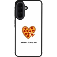 Coque Samsung Galaxy A37 - Silicone rigide noir Saint Valentines Day 26 You have my pizza heart