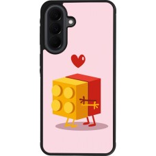 Samsung Galaxy A37 Case Hülle - Silikon schwarz Saint Valentines Day 26 Puzzle