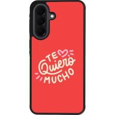 Coque Samsung Galaxy A37 - Silicone rigide noir Saint Valentines Day 26 Te quiero mucho