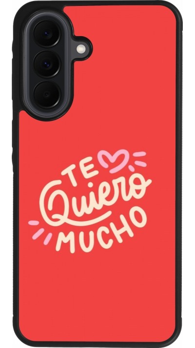 Coque Samsung Galaxy A37 - Silicone rigide noir Saint Valentines Day 26 Te quiero mucho