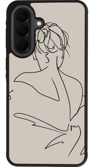 Coque Samsung Galaxy A37 - Silicone rigide noir Salnikova 05