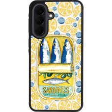 Coque Samsung Galaxy A37 - Silicone rigide noir Sardines in oil 2026