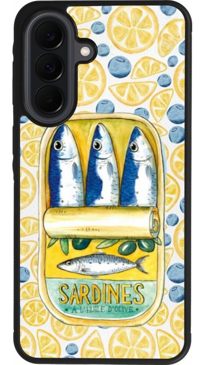 Coque Samsung Galaxy A37 - Silicone rigide noir Sardines in oil 2026