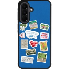 Coque Samsung Galaxy A37 - Silicone rigide noir Seals of the Dominican Republic DTMF