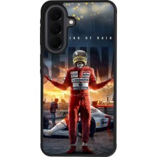 Coque Samsung Galaxy A37 - Silicone rigide noir Senna The King of Rain