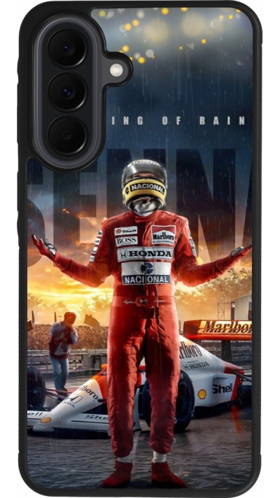 Coque Samsung Galaxy A37 - Silicone rigide noir Senna The King of Rain