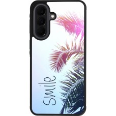 Coque Samsung Galaxy A37 - Silicone rigide noir Smile 05