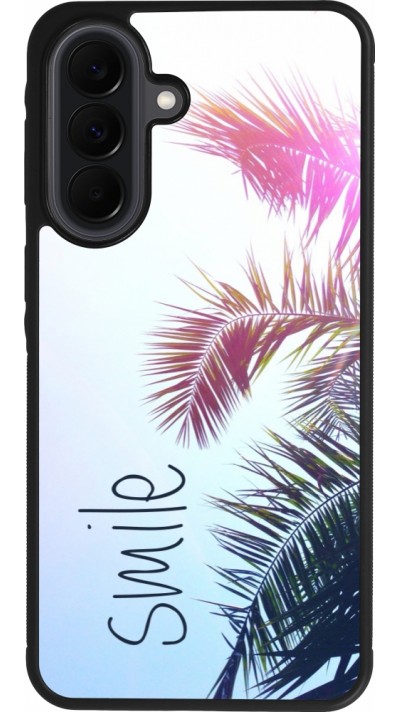 Coque Samsung Galaxy A37 - Silicone rigide noir Smile 05