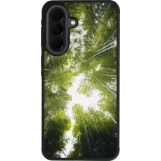 Coque Samsung Galaxy A37 - Silicone rigide noir Spring 23 forest blue sky