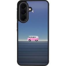 Coque Samsung Galaxy A37 - Silicone rigide noir Spring 23 pink bus