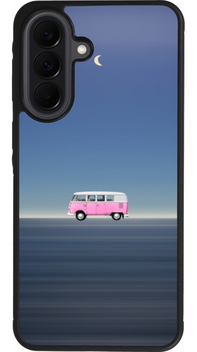 Coque Samsung Galaxy A37 - Silicone rigide noir Spring 23 pink bus