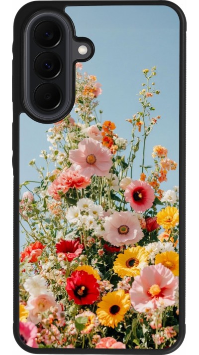Coque Samsung Galaxy A37 - Silicone rigide noir Spring flowers Spring 2026