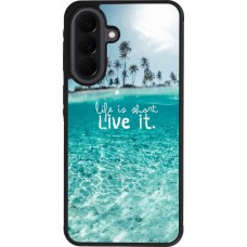 Coque Samsung Galaxy A37 - Silicone rigide noir Summer 18 24