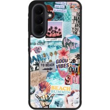 Coque Samsung Galaxy A37 - Silicone rigide noir Summer 20 collage