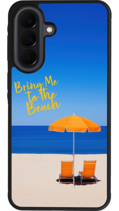 Coque Samsung Galaxy A37 - Silicone rigide noir Summer 2025 Bring me to the beach