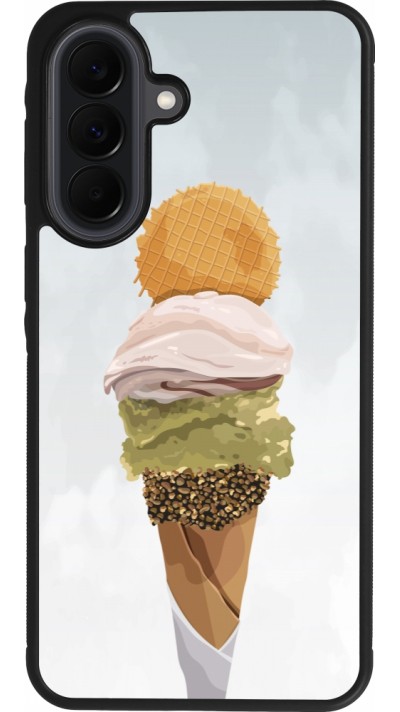 Coque Samsung Galaxy A37 - Silicone rigide noir Summer 2025 Cornet