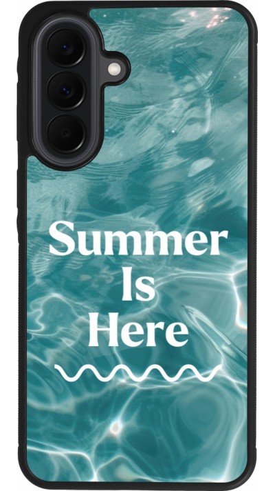 Coque Samsung Galaxy A37 - Silicone rigide noir Summer 2025 Summer is here