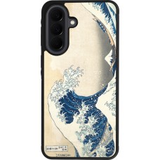Coque Samsung Galaxy A37 - Silicone rigide noir Tableau art - La Grande Vague de Kanagawa - Hokusai