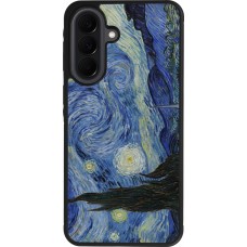 Coque Samsung Galaxy A37 - Silicone rigide noir Tableau art - La Nuit étoilée - Van Gogh