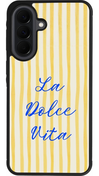 Coque Samsung Galaxy A37 - Silicone rigide noir The good life 2026
