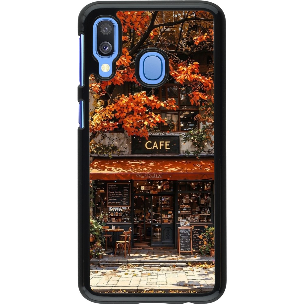 Coque Samsung Galaxy A40 - Autumn 25 Coffee shop