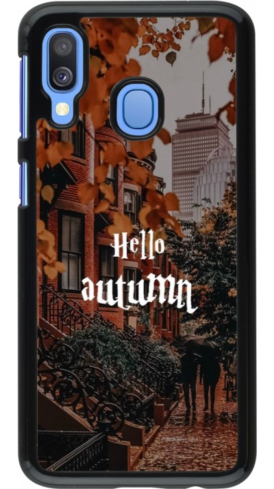 Coque Samsung Galaxy A40 - Autumn 25 Hello autumn