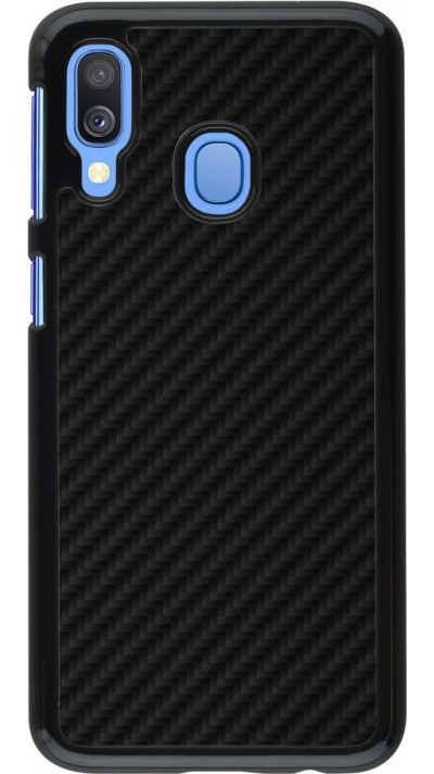 Coque Samsung Galaxy A40 - Carbon Basic