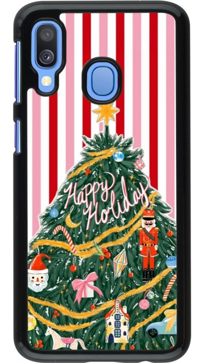 Coque Samsung Galaxy A40 - Christmas 25 Happy Holiday
