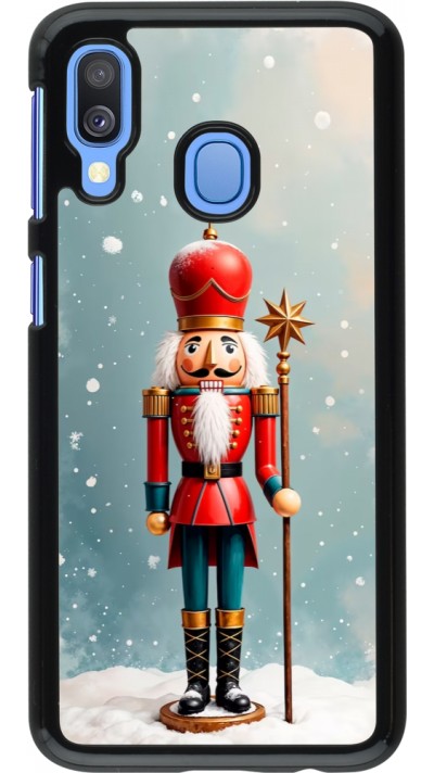 Coque Samsung Galaxy A40 - Christmas 25 Nutcracker Snow