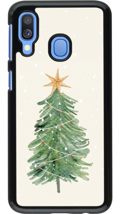 Coque Samsung Galaxy A40 - Christmas 25 Sketch Tree