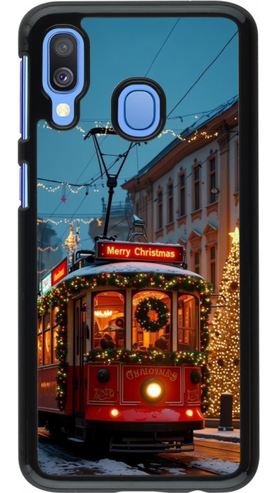 Coque Samsung Galaxy A40 - Christmas 25 Xmas Train