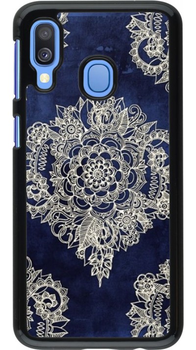 Coque Samsung Galaxy A40 - Cream Flower Moroccan