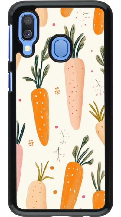 Coque Samsung Galaxy A40 - Easter 2026 Illustration carrots