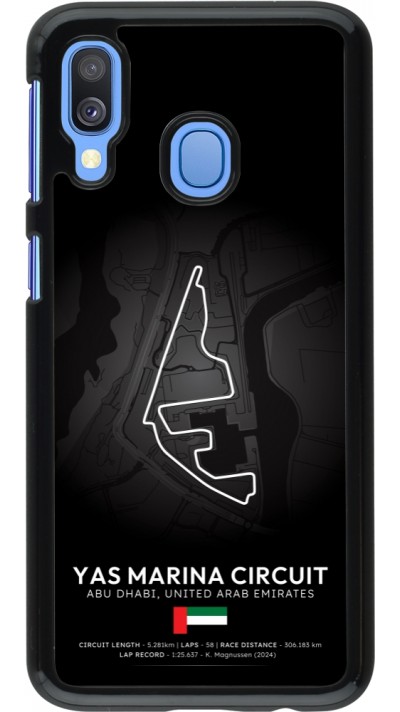 Coque Samsung Galaxy A40 - F1 Track 2025 Abu Dhabi