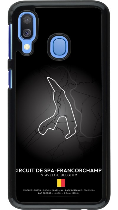 Coque Samsung Galaxy A40 - F1 Track 2025 Belgium