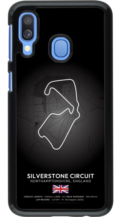 Coque Samsung Galaxy A40 - F1 Track 2025 Great Britan