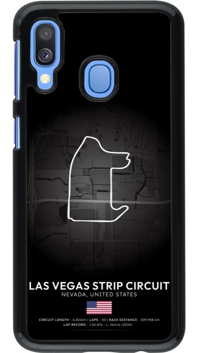 Coque Samsung Galaxy A40 - F1 Track 2025 Las Vegas