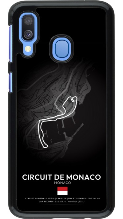 Coque Samsung Galaxy A40 - F1 Track 2025 Monaco